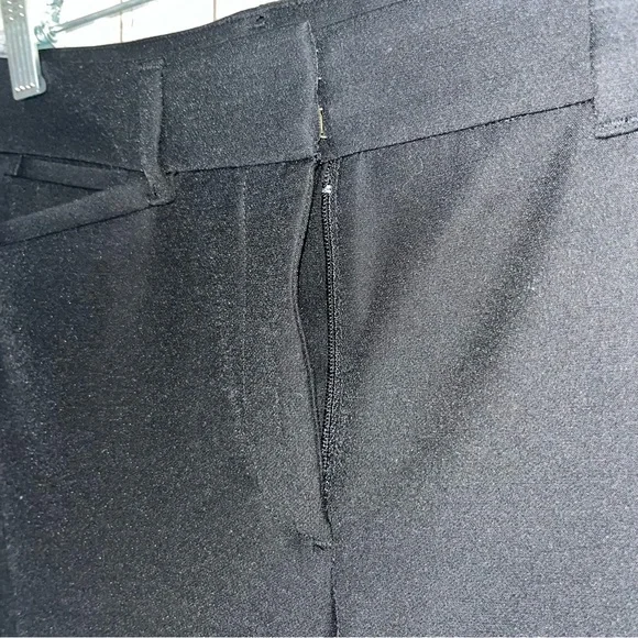 White House Black Market The Slim Skinny Black Ankle Length Pants Women’s 0 - Picture 4 of 7